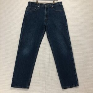 Levi's 550‎ Relaxed Fit Jeans Classic Blue Denim Everyday Wear Size W36 L32
